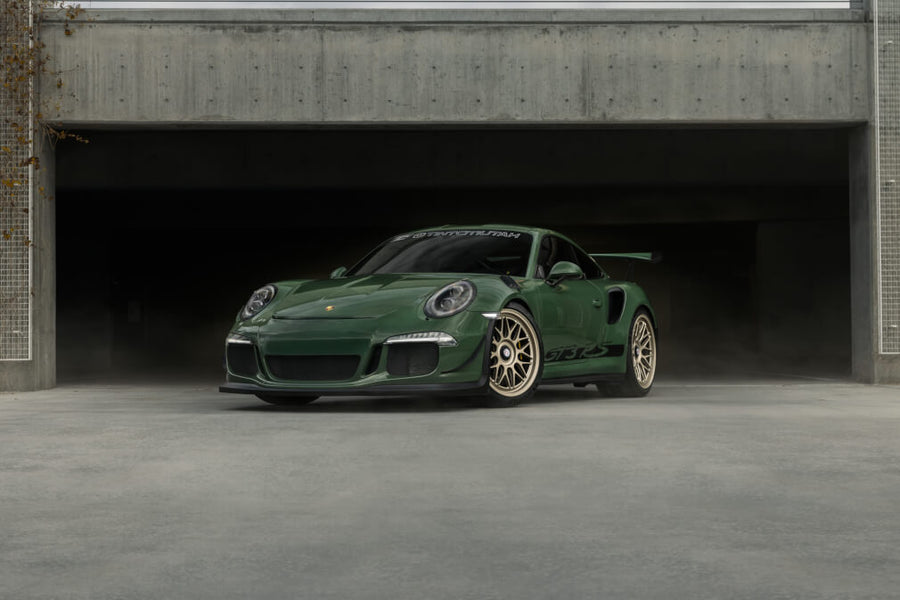 HRE 300 GTS forged wheel on Porsche 991 GT3 RS