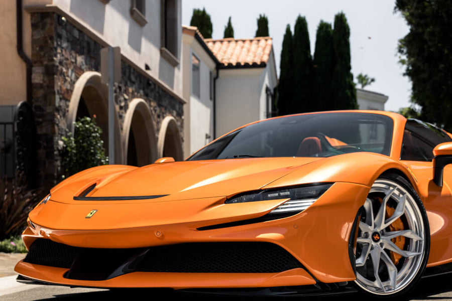 HRE S201H forged wheel on Ferrari Sf90 Spider