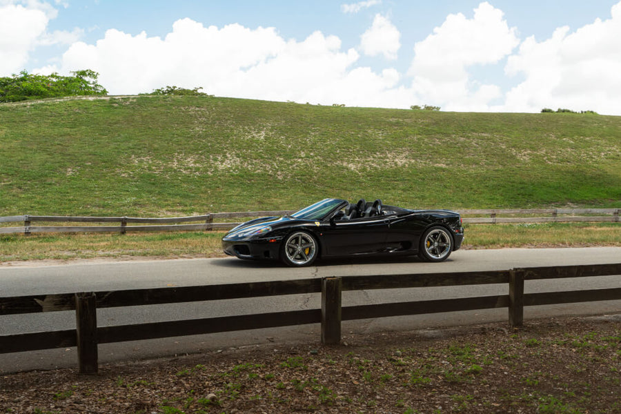 HRE Tusk forged wheel on Ferrari 360 Spider