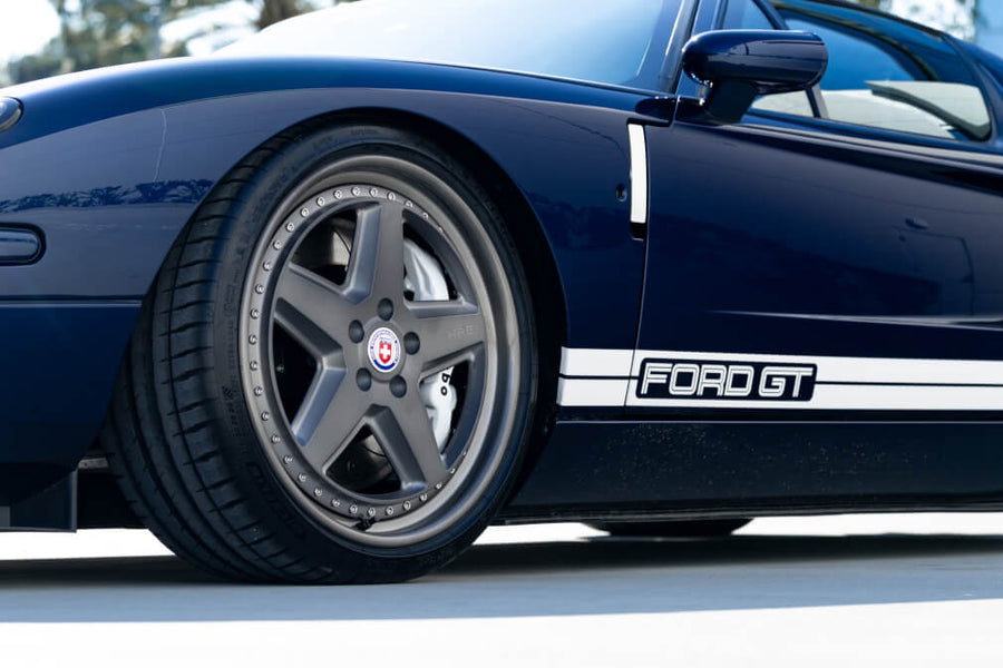 HRE 517 forged wheel on Ford GT