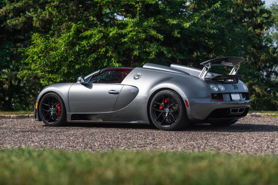 HRE P101SC forged wheel on Bugatti Veyron