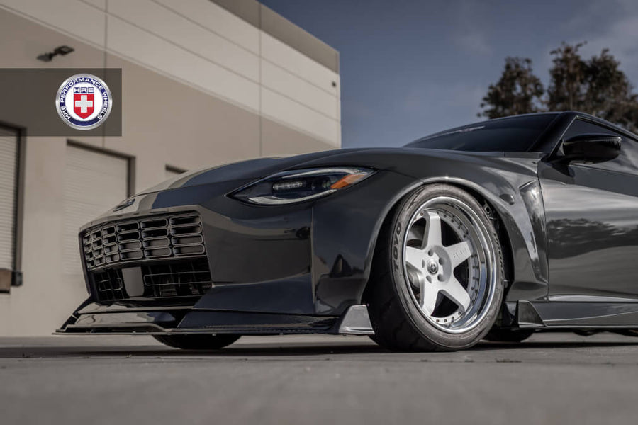 HRE C105 forged wheel on Nissan 400Z Widebody