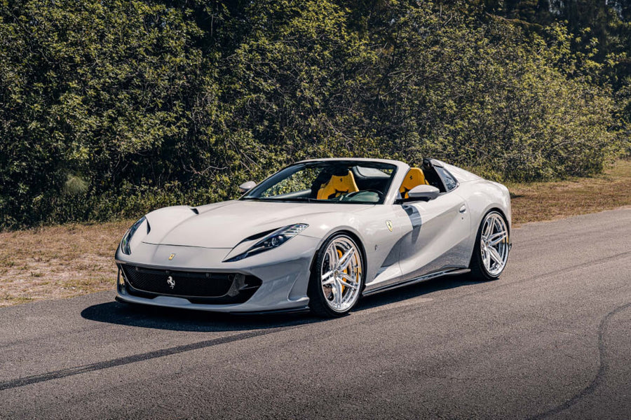 HRE S107SC forged wheel on Ferrari 812 GTS