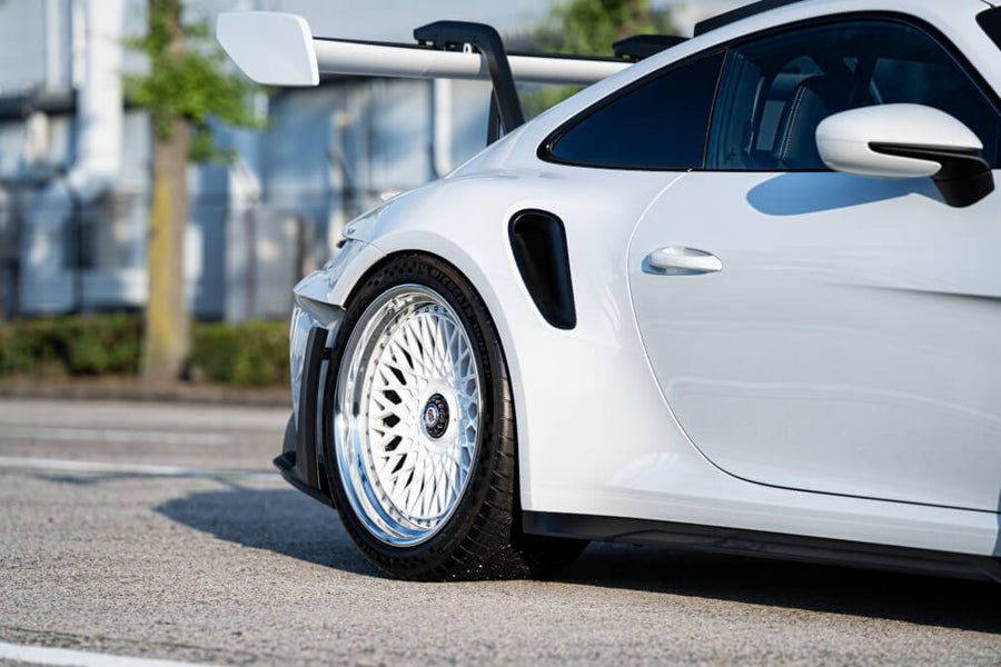 HRE 501 GTM forged wheel on Porsche 9921 GT3 RS