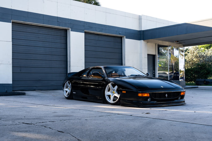 HRE 527M forged wheel on Ferrari F355