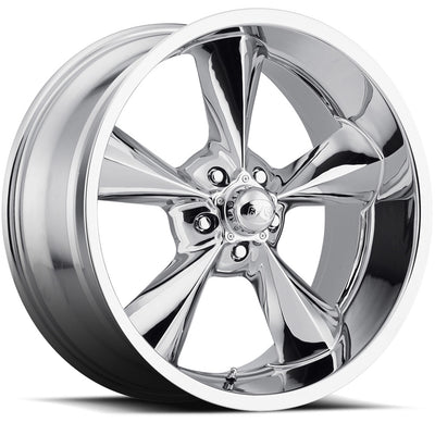 BG Rod Works Old School Chrome Wheel