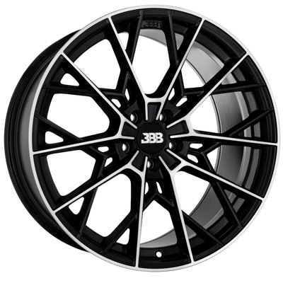 Big Baller Brand Z10 Black Machined wheel