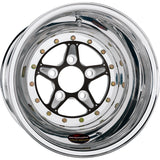 Billet Specialties Comp 5 Series Black Polished Wheel