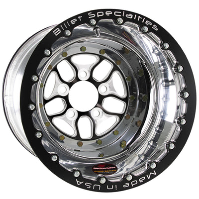 Billet Specialties Comp 7 Series Black Polished Wheel