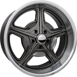 Billet Specialties Speedway Gray Machined Wheel