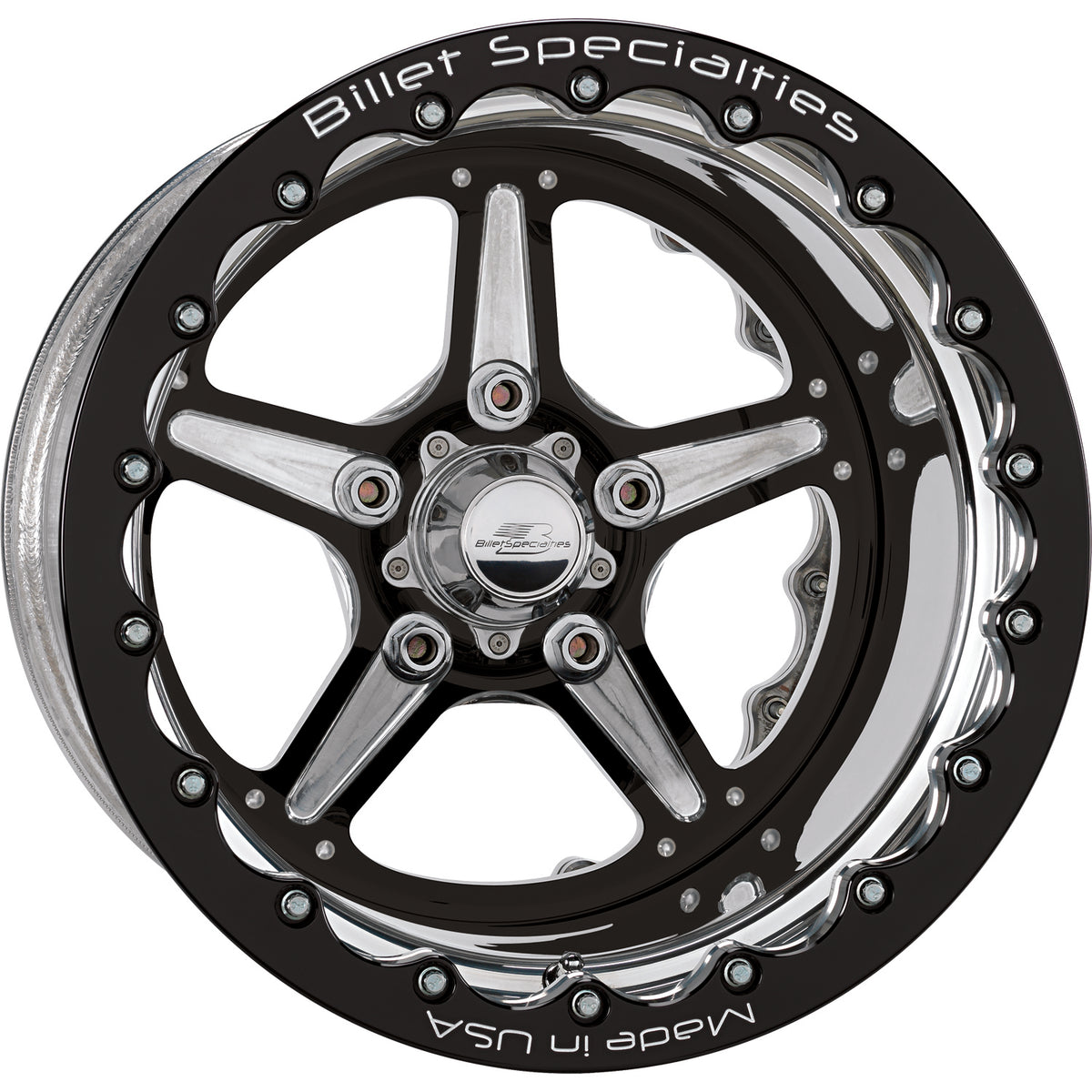 Billet Specialties Street Lite Black Machined Wheel