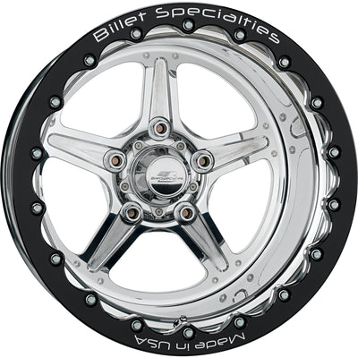 Billet Specialties Street Lite Polished Beadlock wheel