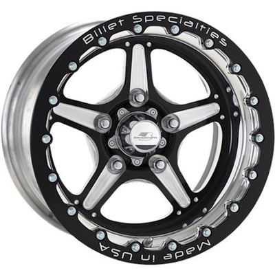 Billet Specialties Street Lite Truck Black Machined Wheel