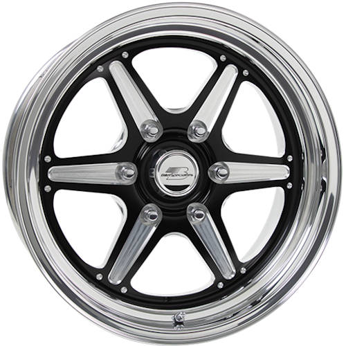 Billet Specialties Street Lite Truck Black Machined Wheel