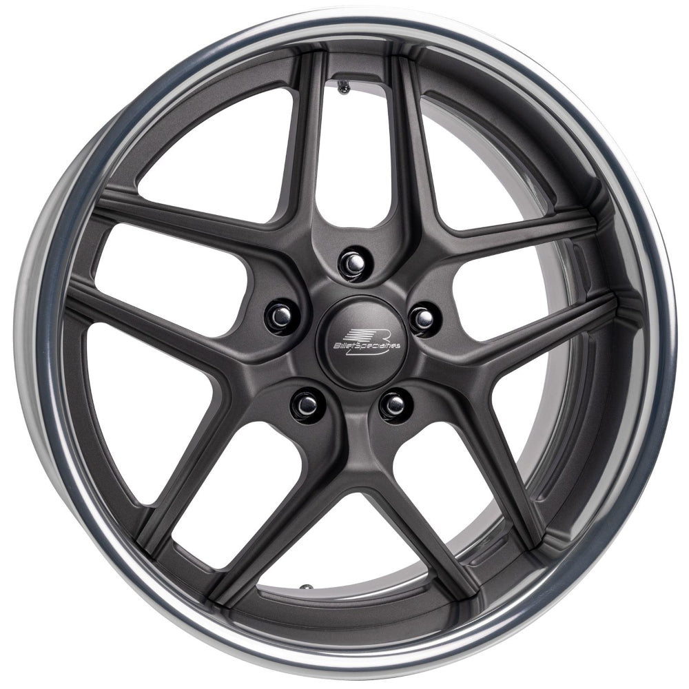 Billet Specialties Tec 5 Gunmetal Polished Wheel