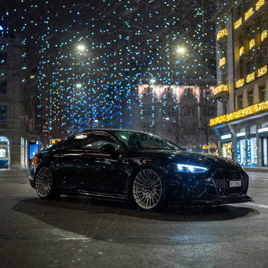 Brixton Forged HS1 on Black Audi RS5