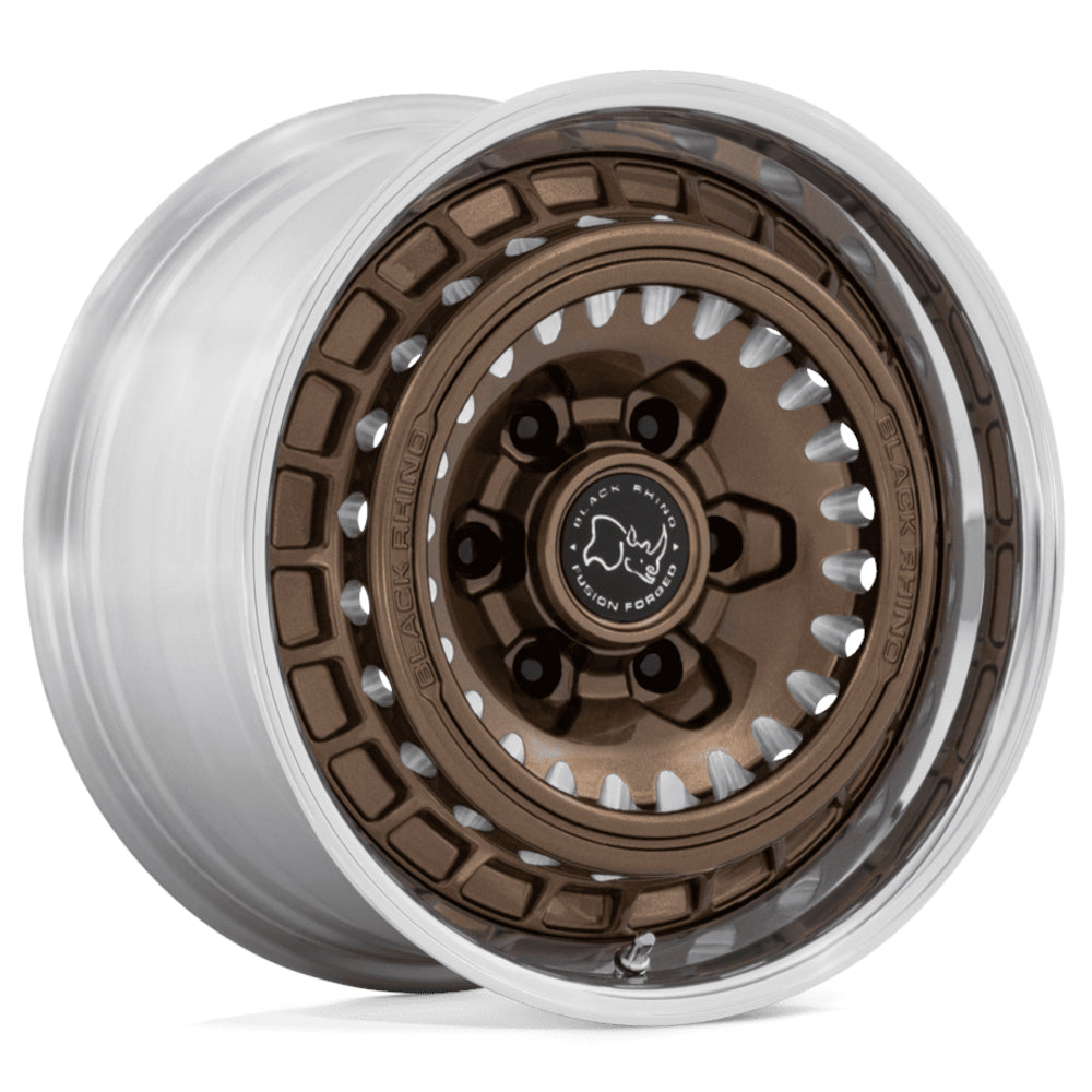 Black Rhino Bastion Bronze Milled Wheel