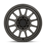 Black Rhino RAPID 17x9 +12 Matte Brushed Gunmetal   truck wheel