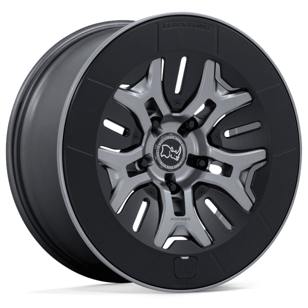 Black Rhino Rockledge Matte Gunmetal Wheel