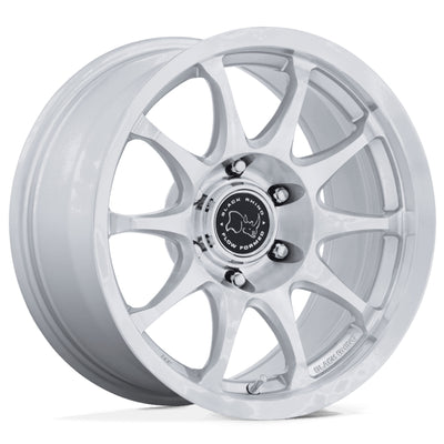 Black Rhino Ronin Silver Machined Wheel