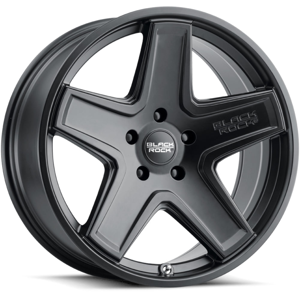 Black Rock Detour Matte Black Wheel