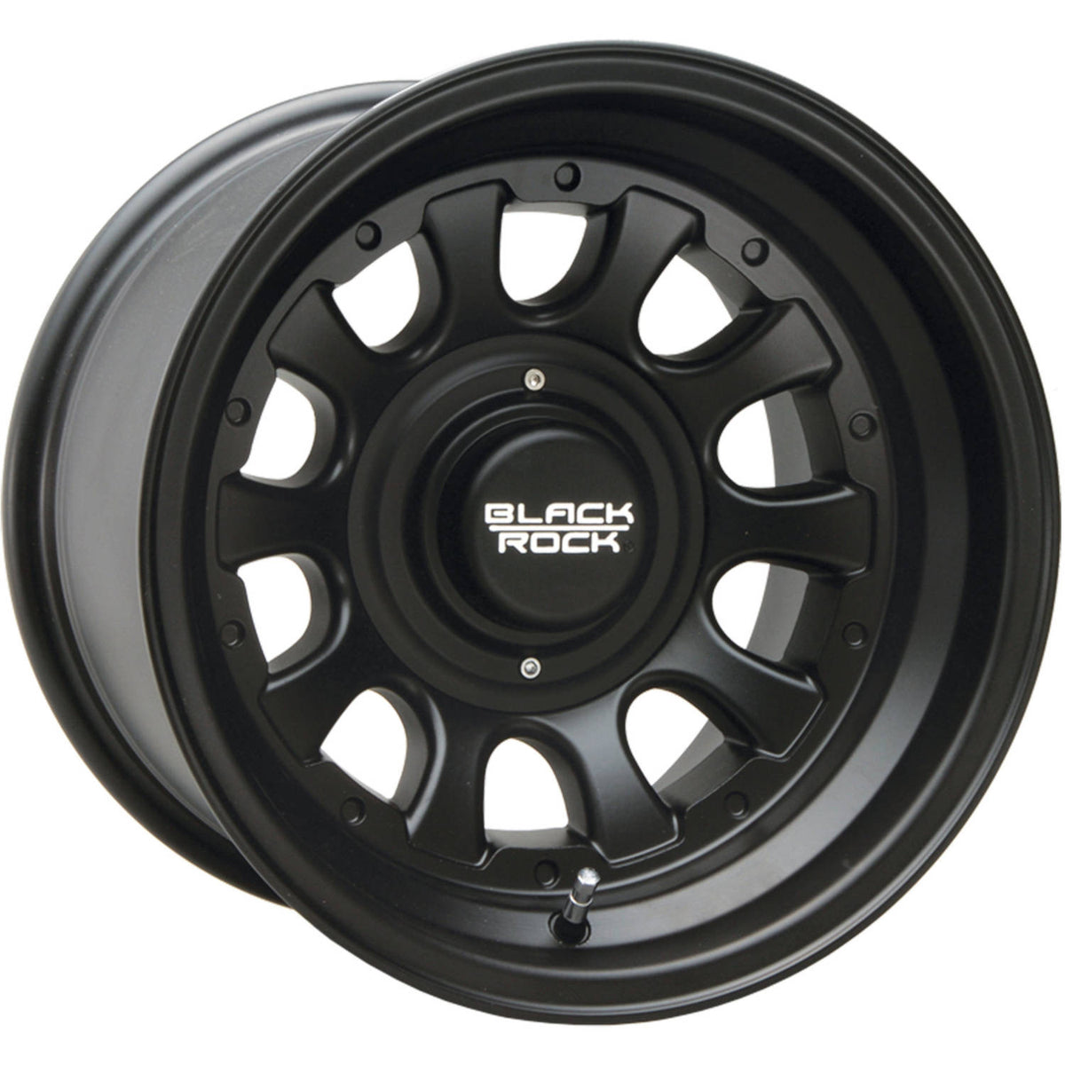 Black Rock Type D Matte Black Wheel