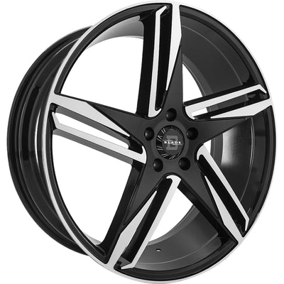 Blade Luxury Adverso Black Machined Wheel