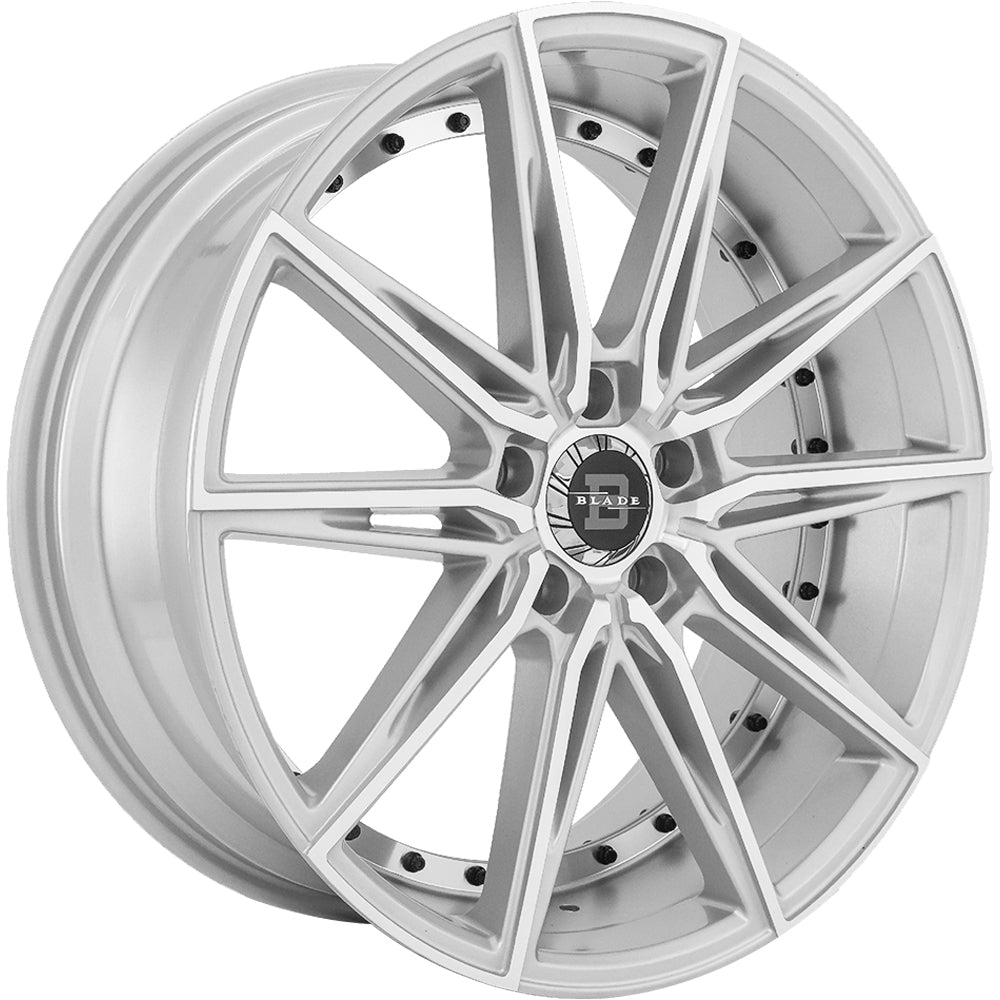 Blade Luxury Barrett Silver Machined Wheel