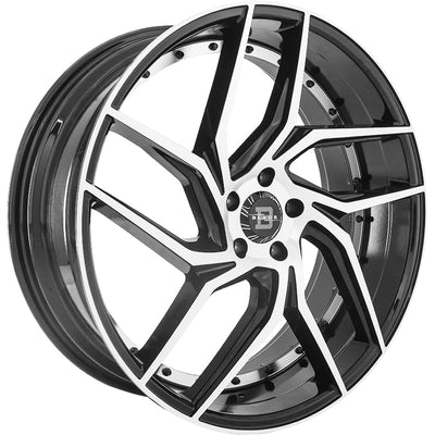 Blade Luxury Enzo Black Machined Wheel
