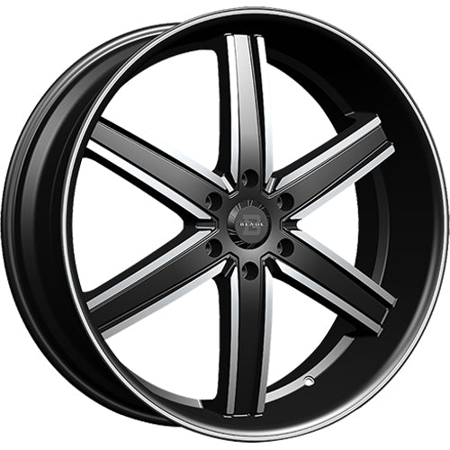 Blade Luxury Pizarro Black Machined Wheel