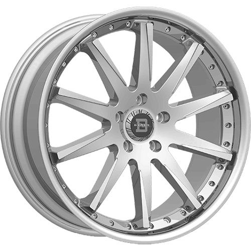Blade Luxury Rugaro Silver Machined Wheel