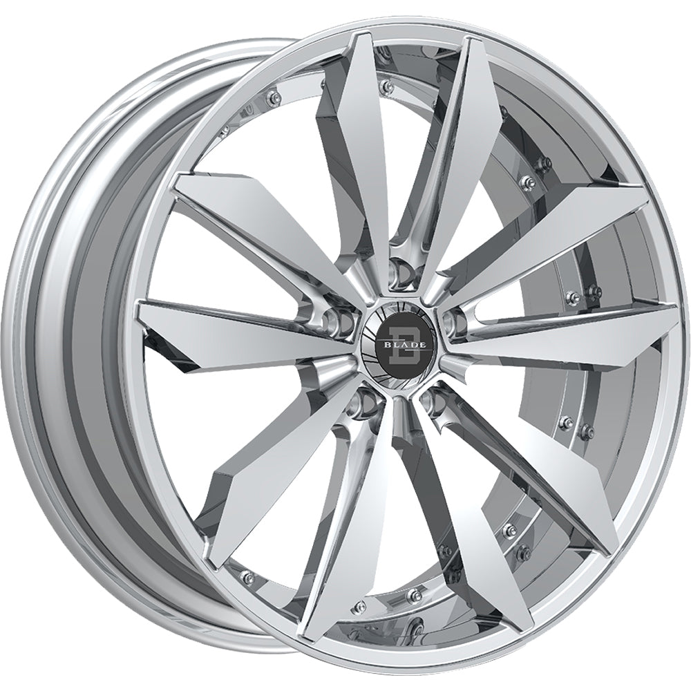 Blade Luxury Scar Chrome Wheel