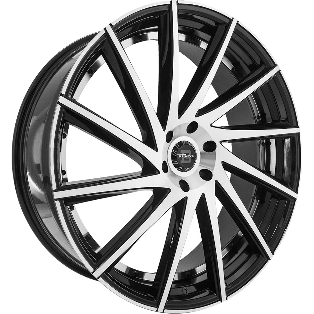 Blade Luxury Tundra Black Machined Wheel