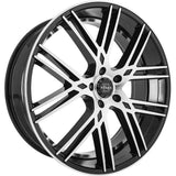 Blade Luxury Vittoro Black Machined Wheel