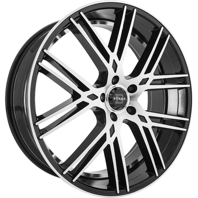 Blade Luxury Vittoro Black Machined Wheel