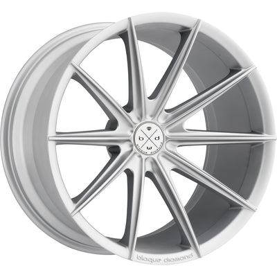 Blaque Diamond BD-11 Matte Silver Wheel