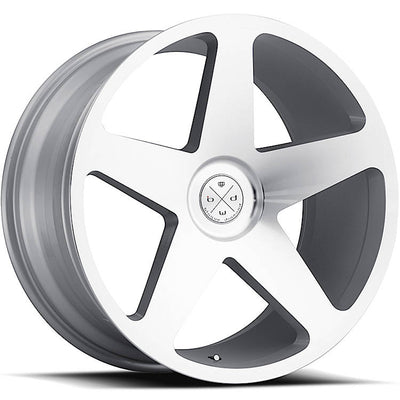 Blaque Diamond BD-15 Silver wheel