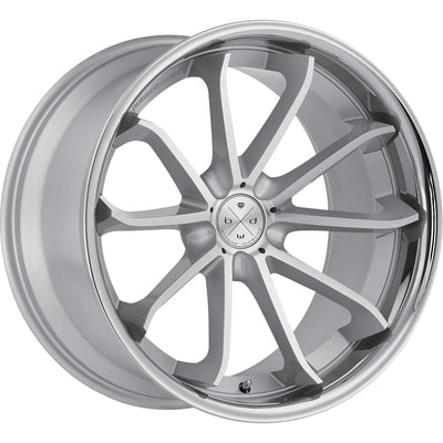 Blaque Diamond BD-23 Silver Wheel