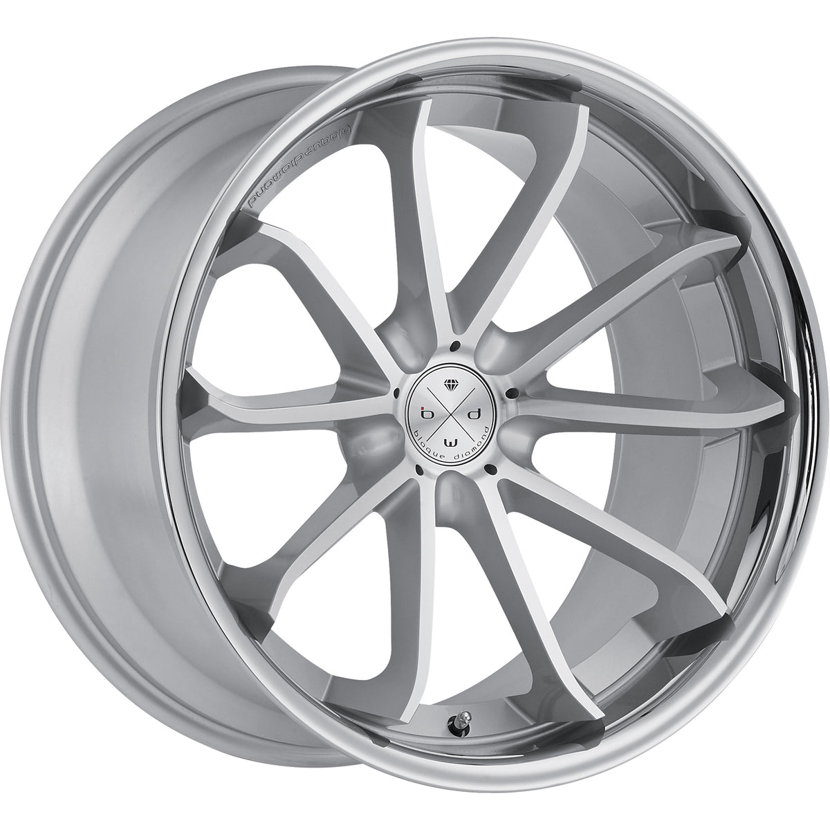Blaque Diamond BD-23 Silver Wheel