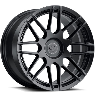 Blaque Diamond BD-F12 Satin Black wheel