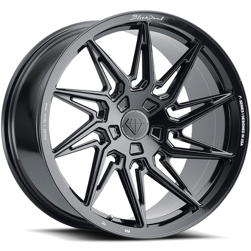 Blaque Diamond BD-F20 Gloss Black Wheel
