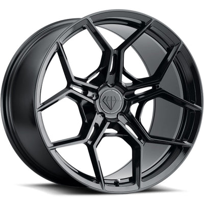 Blaque Diamond BD-F25 Gloss Black Wheel