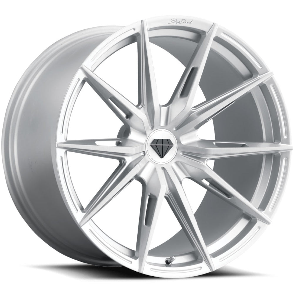 Blaque Diamond BD-F29 Silver Brushed Wheel