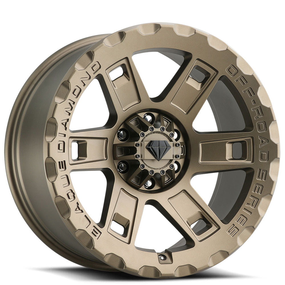 Blaque Diamond BD-O801 Matte Bronze Wheel