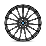 Beyern AVIATIC 19x9.5 +25 Matte Gunmetal Gloss Black Lip premium Euro wheel