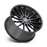Beyern Aviatic 18x9.5 +35 Matte Gunmetal Gloss Black Lip premium Euro wheel