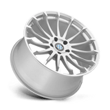Beyern Aviatic 19x9.5 +15 Silver Mirror Cut Face premium Euro wheel