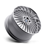 Beyern MULTI 20x10 +30 Silver with Mirror Cut Lip premium Euro wheel