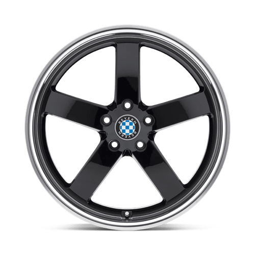 Beyern RAPP 18x9.5 +25 Gloss Black with Mirror Cut Lip