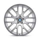 Beyern Spartan 20x10 +20 Hyper Silver premium Euro wheel